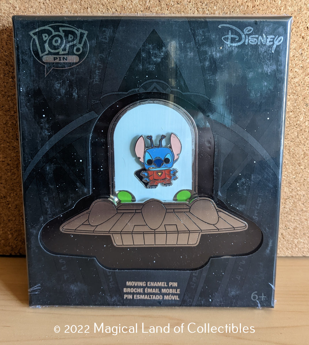 Walt Disney Lilo & Stitch Standing Stitch Figure Metal Enamel Pin NEW  UNUSED