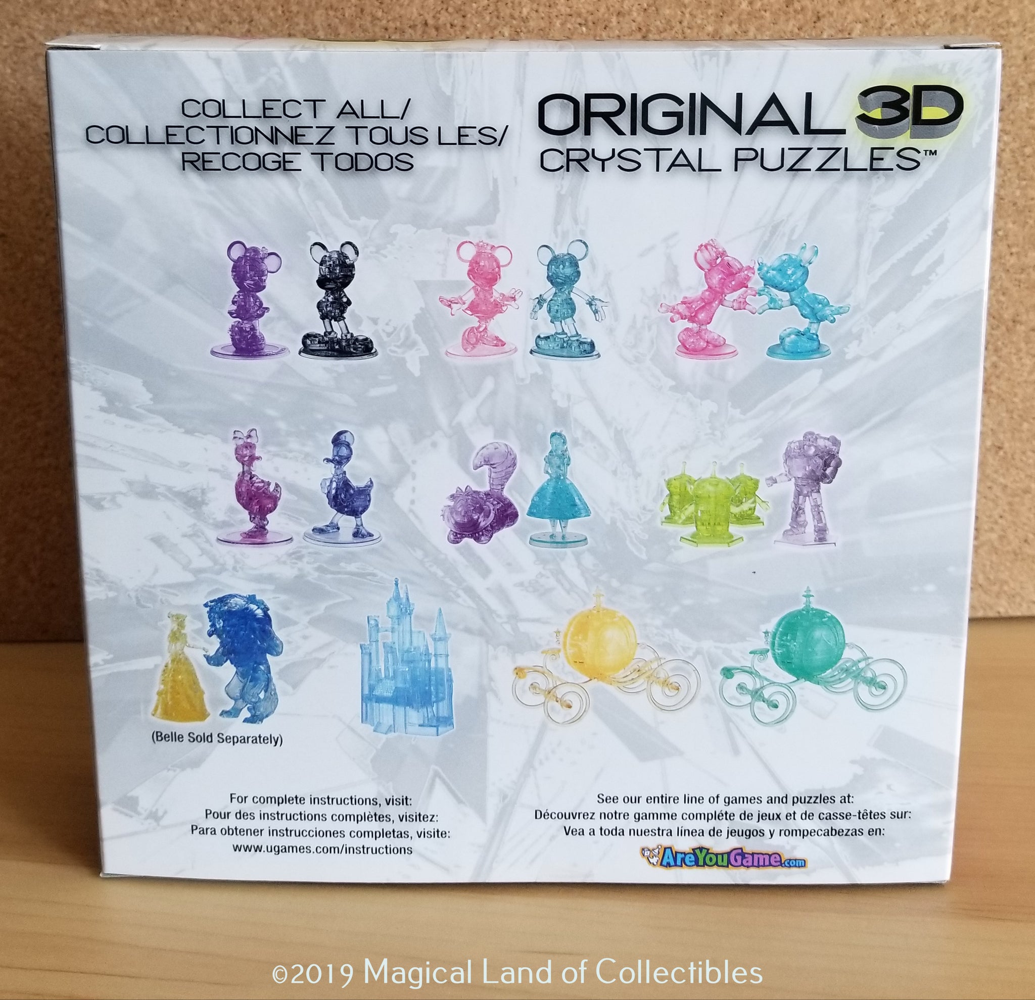 Mickey and Minnie Heart Deluxe Crystal Puzzle – Magical Land of Collectibles