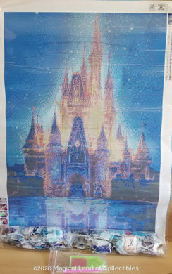 Diamond Art Disney Castle with Rainbow